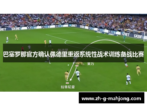 巴塞罗那官方确认佩德里重返系统性战术训练备战比赛